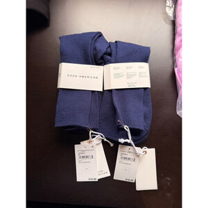 Women's GOOD AMERICAN Navy Hosiery & Socks One Size